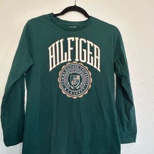 Tommy Hilfiger Green Long Sleeve Tee